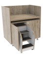 Commode 100 cm grey craft oak Tangara Groothandel voor de Kinderopvang Kinderdagverblijfinrichting 4